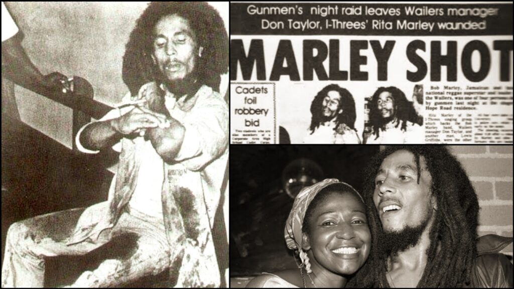 The 1976 Assassination Attempt On Bob Marley And Wife Rita That Nearly ...